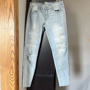 American Eagle Women’s Sz 10 Super Stretch X Superlow Jegging